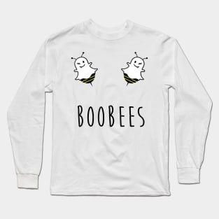 Halloween Funny Boo Bees Long Sleeve T-Shirt